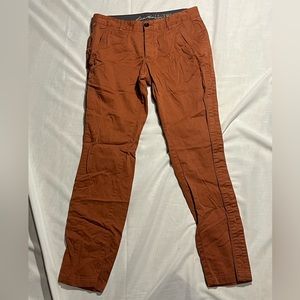Rust/orange colored outdoors and casual pants size 6 from Eddie Bauer.